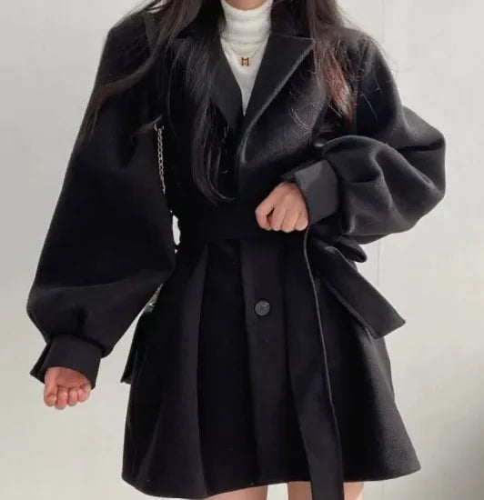 Auricci Woolen Wind Coat